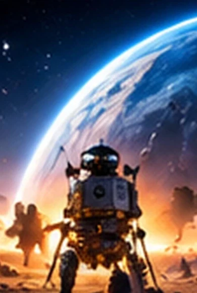 Affiche fictive : Horizon : Nouveau Monde